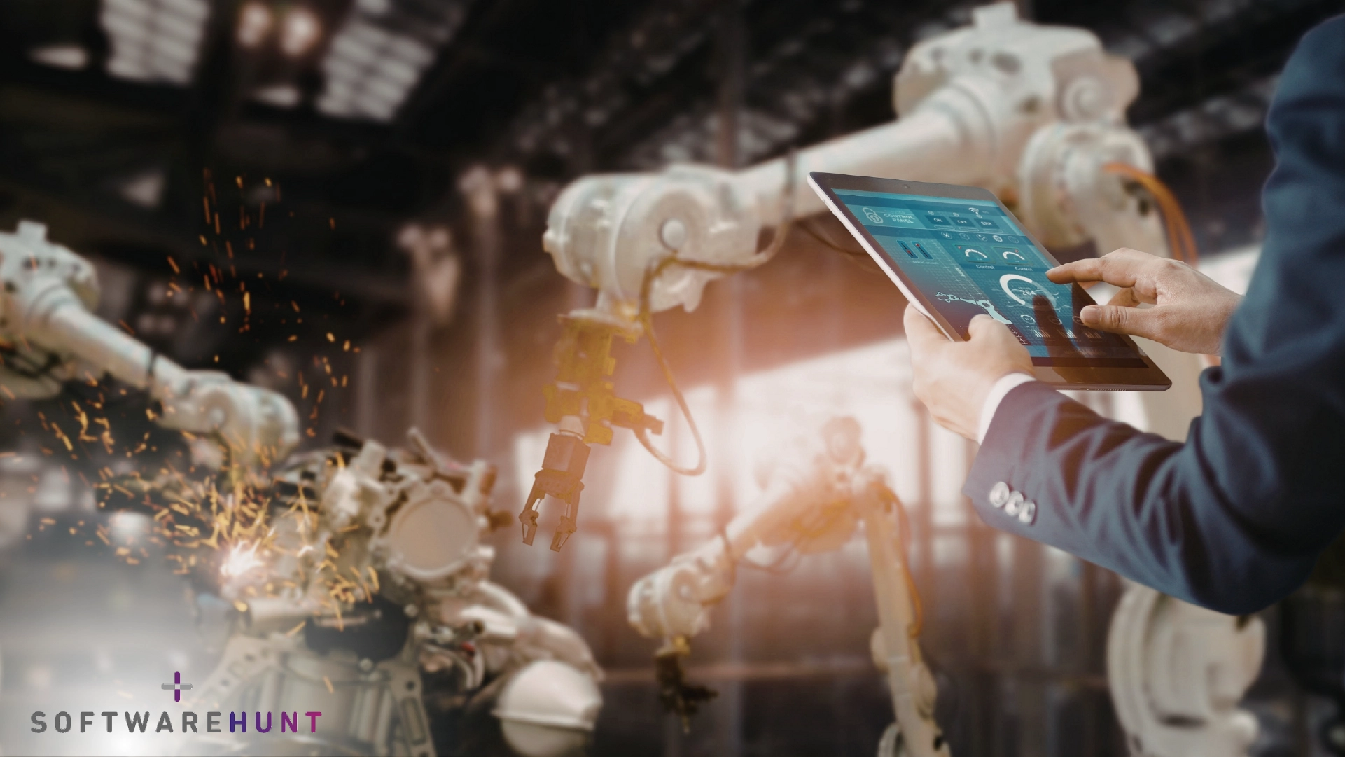 A cover image of a blog that talks about - Manufacturing Automation for SME Owners